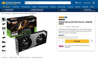 GeForce RTX 5070/Ti заметно подешевели в европейской рознице GeForce RTX 5070/Ti заметно подешевели в европейской рознице