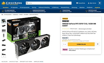 GeForce RTX 5070/Ti заметно подешевели в европейской рознице GeForce RTX 5070/Ti заметно подешевели в европейской рознице