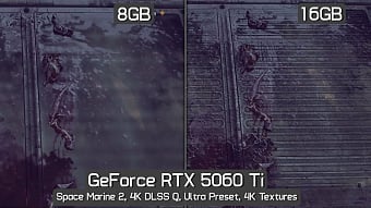 Подробный обзор GeForce RTX 5060 Ti 8GB подтверждает тотальный недостаток памяти Подробный обзор GeForce RTX 5060 Ti 8GB подтверждает тотальный недостаток памяти