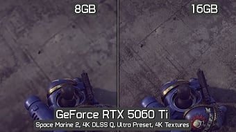 Подробный обзор GeForce RTX 5060 Ti 8GB подтверждает тотальный недостаток памяти Подробный обзор GeForce RTX 5060 Ti 8GB подтверждает тотальный недостаток памяти