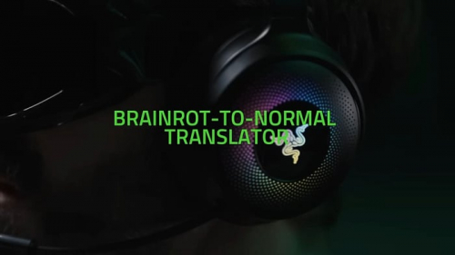 С 1 апреля: Razer представила гарнитуру Skibidi для перевода речи с зумерского на человеческий С 1 апреля: Razer представила гарнитуру Skibidi для перевода речи с зумерского на человеческий
