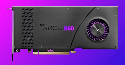 MAXSUN указывает на готовность к запуску видеокарты Arc Pro B60 MAXSUN указывает на готовность к запуску видеокарты Arc Pro B60