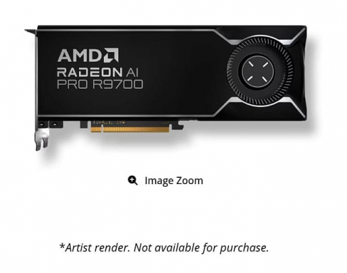 PowerColor анонсировала Radeon PRO AI R9700 в эталонном исполнении