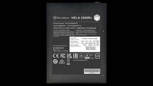 SilverStone наконец-то выпустила блок питания HELA 2500Rz с четырьмя 12V-2x6 SilverStone наконец-то выпустила блок питания HELA 2500Rz с четырьмя 12V-2x6