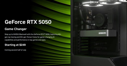 Бюджетная NVIDIA GeForce RTX 5050 официально представлена Бюджетная NVIDIA GeForce RTX 5050 официально представлена