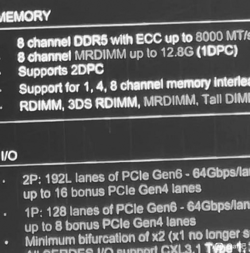 Больше подробностей о платформах AMD SP7 и SP8, а также будущих процессорах EPYC Venice Больше подробностей о платформах AMD SP7 и SP8, а также будущих процессорах EPYC Venice