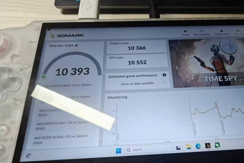 Графика Ryzen AI MAX+ 395 в прототипе консоли GPD набирает в три раза больше баллов, чем Ryzen AI 9 HX 370 Графика Ryzen AI MAX+ 395 в прототипе консоли GPD набирает в три раза больше баллов, чем Ryzen AI 9 HX 370