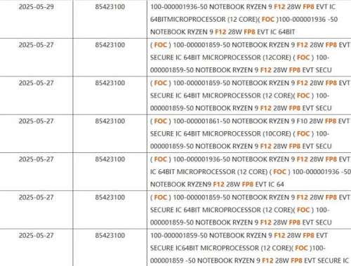 Мобильные процессоры AMD Ryzen AI 400 замечены в отгрузочных документах Мобильные процессоры AMD Ryzen AI 400 замечены в отгрузочных документах