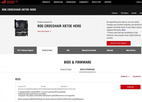После прошивки плат AMD до AGESA 1.2.0.3e нельзя вернуться на прошлые версии После прошивки плат AMD до AGESA 1.2.0.3e нельзя вернуться на прошлые версии