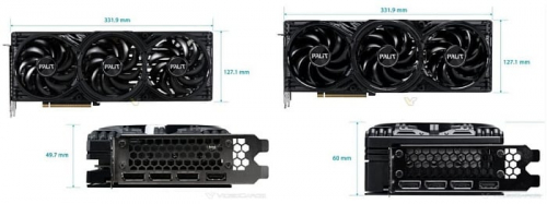 Видеокарты Palit GeForce RTX 5070/Ti серии GamingPro-S оснащены более тонким радиатором Видеокарты Palit GeForce RTX 5070/Ti серии GamingPro-S оснащены более тонким радиатором