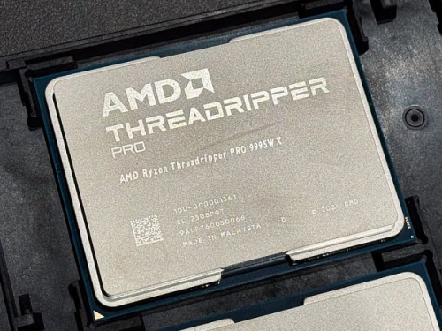 96-ядерный AMD Threadripper PRO 9995WX потребляет 950 Вт при разгоне до 5.0 GHz