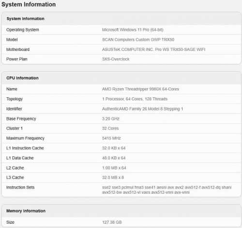 AMD Threadripper 9980X на 16% превзошёл модель прошлого поколения в Geekbench