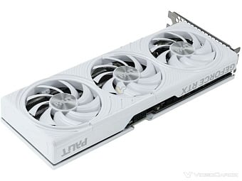 GeForce RTX 5000 WHITE &mdash; первые видеокарты RTX 5000 белой серии от Palit