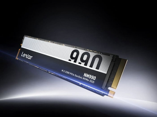 Накопитель Lexar NM990 способен достигать скорости передачи данных 14 Гбайт/с Накопитель Lexar NM990 способен достигать скорости передачи данных 14 Гбайт/с
