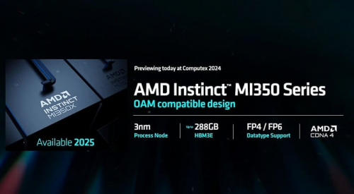 Нужно больше золота: AMD повышает ценник ускорителя Instinct MI350 на приличные 70% Нужно больше золота: AMD повышает ценник ускорителя Instinct MI350 на приличные 70%