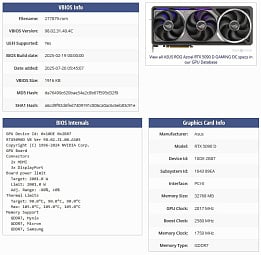 vBIOS видеокарт GeForce RTX 5090D от ASUS и GALAX с лимитом потребления 2001 Вт появились в сети vBIOS видеокарт GeForce RTX 5090D от ASUS и GALAX с лимитом потребления 2001 Вт появились в сети