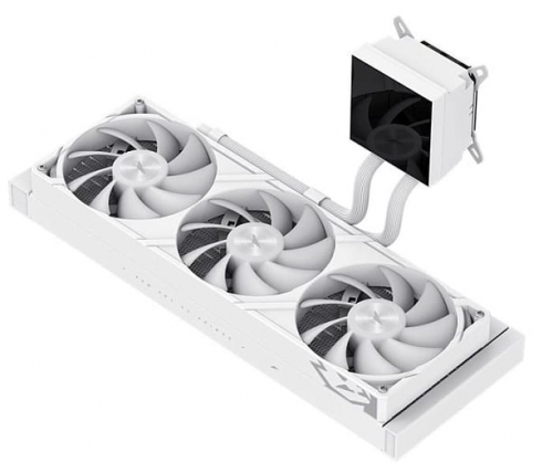 Готовые СЖО GAMEMAX Glacier LCD предлагают скрытый дизайн шлангов и дисплей