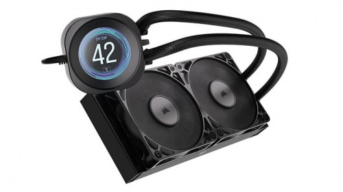 Готовые СЖО серии CORSAIR NAUTILUS RS LCD получили небольшой дисплей Готовые СЖО серии CORSAIR NAUTILUS RS LCD получили небольшой дисплей