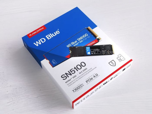 Накопитель SanDisk WD Blue SN5100 предлагает 30% рост скорости по сравнению с SN5000