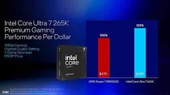 Intel поделилась обновлёнными данными о производительности Core Ultra 200S Intel поделилась обновлёнными данными о производительности Core Ultra 200S
