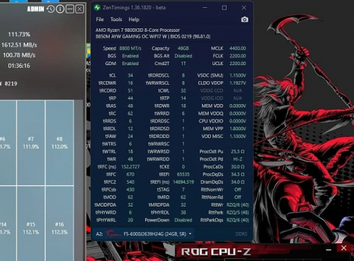 Недорогая плата ASUS B850M AYW Gaming OC может разгонять память до 10400 MT/s Недорогая плата ASUS B850M AYW Gaming OC может разгонять память до 10400 MT/s