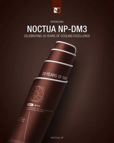 Noctua отмечает 20-летие выпуском коврика для мыши NP-DM3