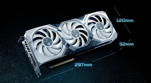 Видеокарты Acer Predator BiFrost Radeon RX 9070/XT доступны в белом цвете Видеокарты Acer Predator BiFrost Radeon RX 9070/XT доступны в белом цвете