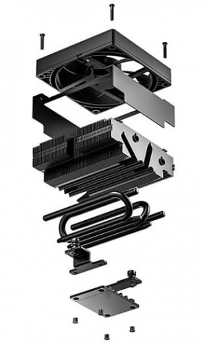 ID-COOLING начала продажи процессорных кулеров FROZN A410 TD и IS-53-XT
