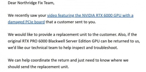 NVIDIA без проблем меняет RTX PRO 6000, но отказывается помочь с GeForce RTX 5080 NVIDIA без проблем меняет RTX PRO 6000, но отказывается помочь с GeForce RTX 5080