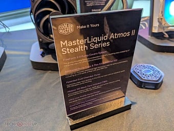 CES 2026: Cooler Master показала СЖО серий MasterLiquid Atmos II Stealth, Core Nex Digital и Core LCD
