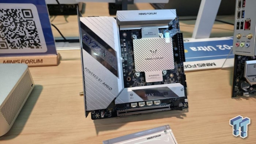 CES 2026: Minisforum показала настольную плату на мобильном AMD Ryzen AI MAX+ 395 CES 2026: Minisforum показала настольную плату на мобильном AMD Ryzen AI MAX+ 395