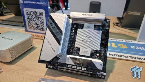 CES 2026: Minisforum показала настольную плату на мобильном AMD Ryzen AI MAX+ 395 CES 2026: Minisforum показала настольную плату на мобильном AMD Ryzen AI MAX+ 395