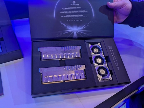 CES 2026: Origin Code показала комплект памяти Vortex DDR5 с кулером для её охлаждения CES 2026: Origin Code показала комплект памяти Vortex DDR5 с кулером для её охлаждения