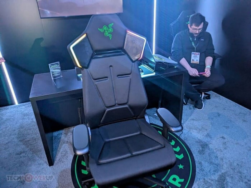 CES 2026: у кресла Razer Project Madison есть тактильная отдача, встроенные динамики и подсветка CES 2026: у кресла Razer Project Madison есть тактильная отдача, встроенные динамики и подсветка