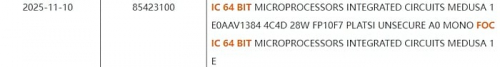Один из первых процессоров AMD Medusa Point 1 на Zen 6 отметился в отгрузочном манифесте Один из первых процессоров AMD Medusa Point 1 на Zen 6 отметился в отгрузочном манифесте