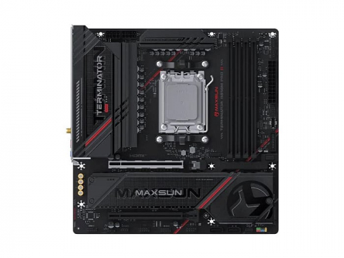 Плата MAXSUN MS-Terminator B850M PRO II WIFI7 может подавать на процессор до 300 Вт мощности