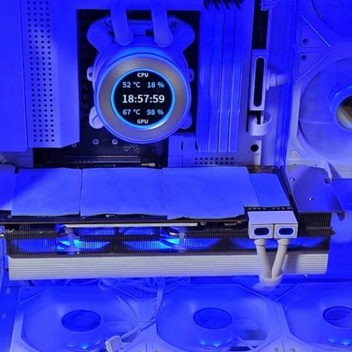 Радиатор от автомобильного усилителя помогает снизить температуру GeForce RTX 3080 на 15°C Радиатор от автомобильного усилителя помогает снизить температуру GeForce RTX 3080 на 15°C