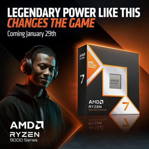 Запуск AMD Ryzen 7 9850X3D официально назначен на 29 января Запуск AMD Ryzen 7 9850X3D официально назначен на 29 января