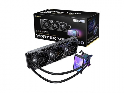 Antec начала продажи готовой СЖО Vortex View 360 с крупным экраном на водоблоке Antec начала продажи готовой СЖО Vortex View 360 с крупным экраном на водоблоке