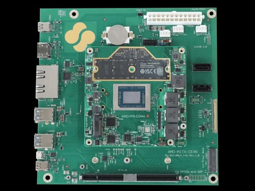 Система SolidRun P100 COMx6 полагается на AMD Ryzen AI Embedded P100 и память LPCAMM2