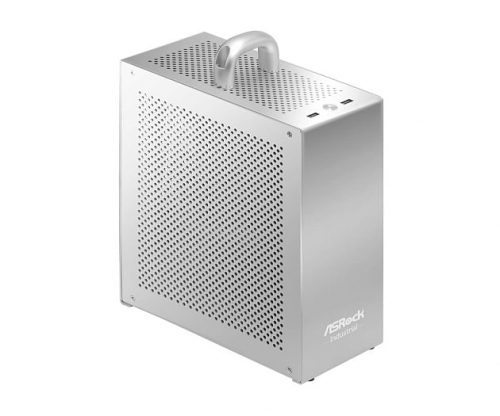 У рабочей станции ASRock Industrial AI BOX-A395 есть рукоять для удобной переноски У рабочей станции ASRock Industrial AI BOX-A395 есть рукоять для удобной переноски