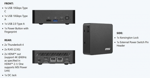 MSI выпустила мини-ПК Cubi NUC AI+ 3MG с Intel Panther Lake и объёмом 0.51 литра