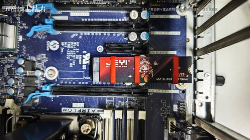 Плоский адаптер JEYI ArcherX позволяет превратить PCIe x4 в слот для NVMe SSD