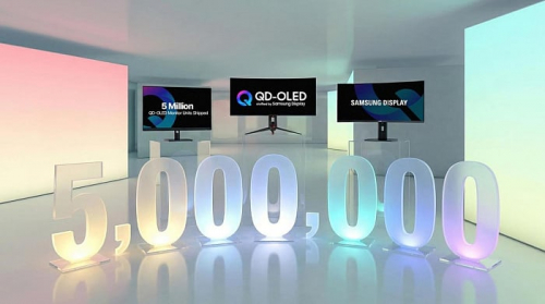 Samsung преодолела рубеж в 5 миллионов поставленных матриц QD-OLED Samsung преодолела рубеж в 5 миллионов поставленных матриц QD-OLED