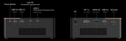 Внешняя видеокарта MOREFINE G2 с GeForce RTX 5060 Ti 16GB получила и Thunderbolt 5, и OCuLink
