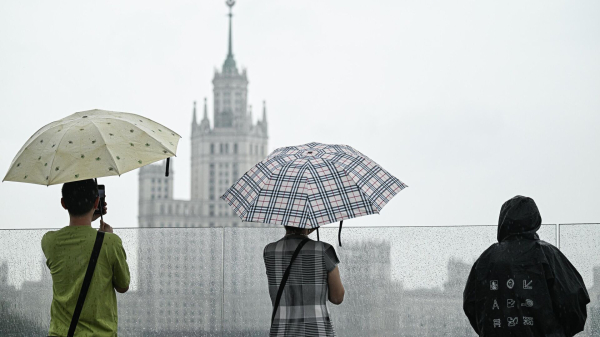 В Москве в пятницу ожидаются дожди с грозами и до 22 градусов тепла