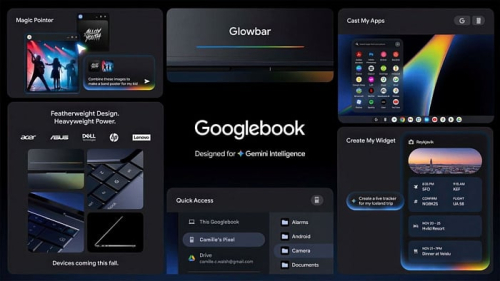 Google анонсировала ноутбуки Googlebook: Android и глубокая интеграция Gemini Intelligence