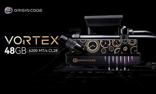 Origin Code оснастила новую память Vortex DDR5-6200 CL28 жидкостным охлаждением Origin Code оснастила новую память Vortex DDR5-6200 CL28 жидкостным охлаждением